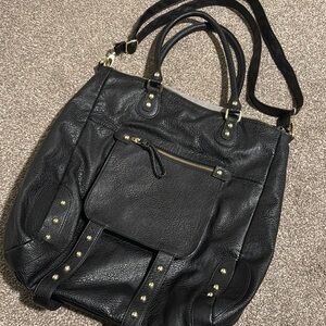 Black Oversized Steve Madden Bag